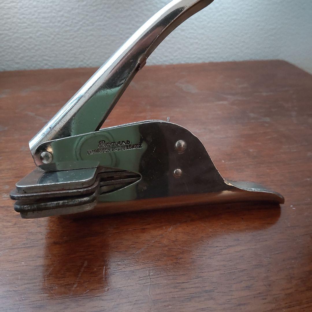 アメリカ ヴィンテージ エンボッサー スタンプ 020711