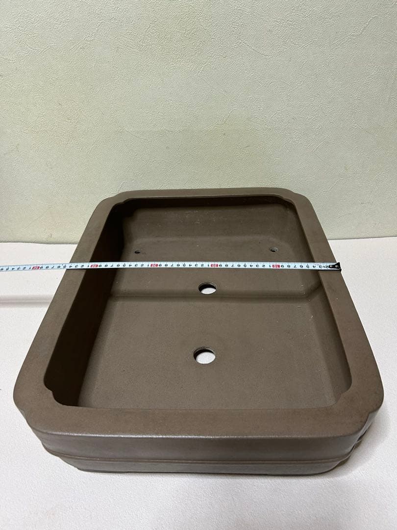 大型　三峰　盆栽鉢