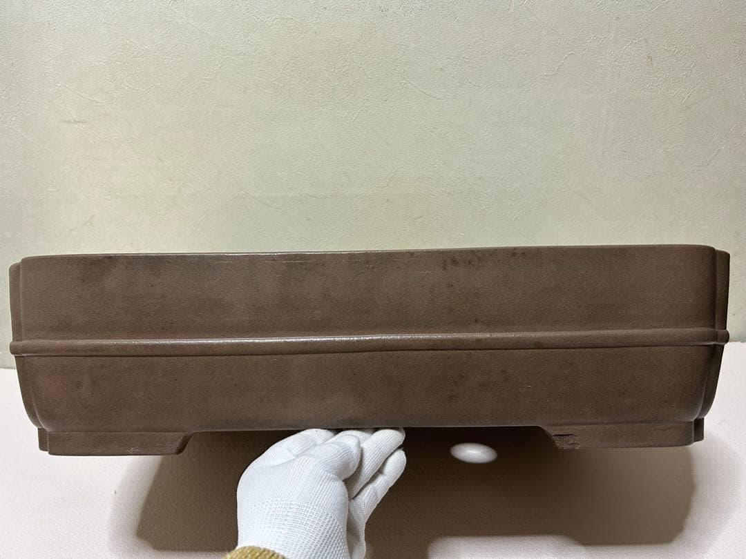 大型　三峰　盆栽鉢