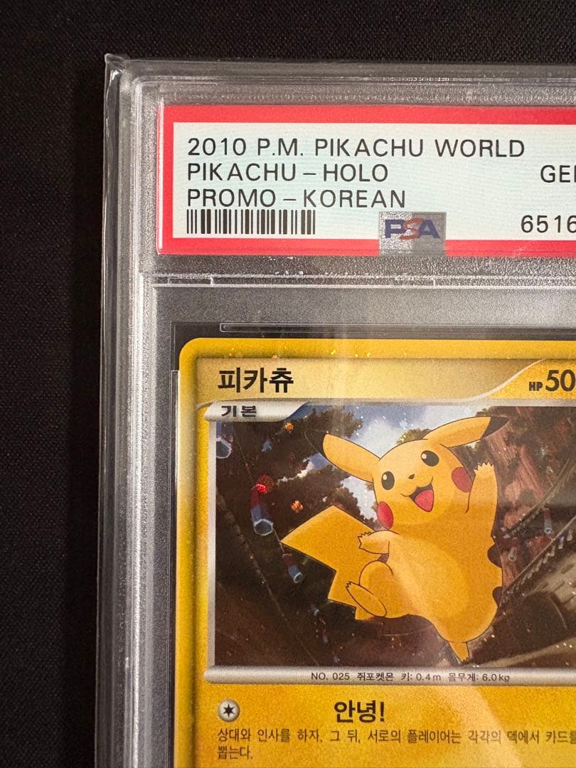 【PSA10】ピカチュウ ワールド 韓国 pikachuworld Korean