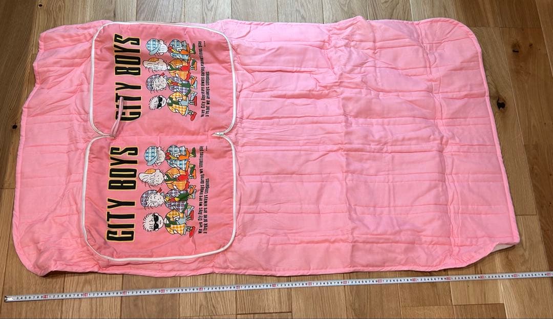 【ほぼ未使用】　CITY BOYS 肌がけ枕セット×2クッション×1