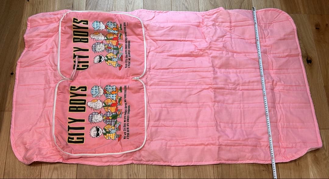 【ほぼ未使用】　CITY BOYS 肌がけ枕セット×2クッション×1