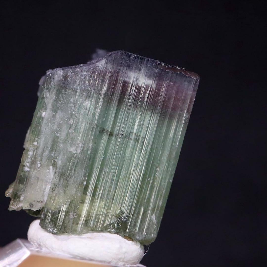 バイカラートルマリン 電気石 6.3g T745 天然石　原石　パワーストーン