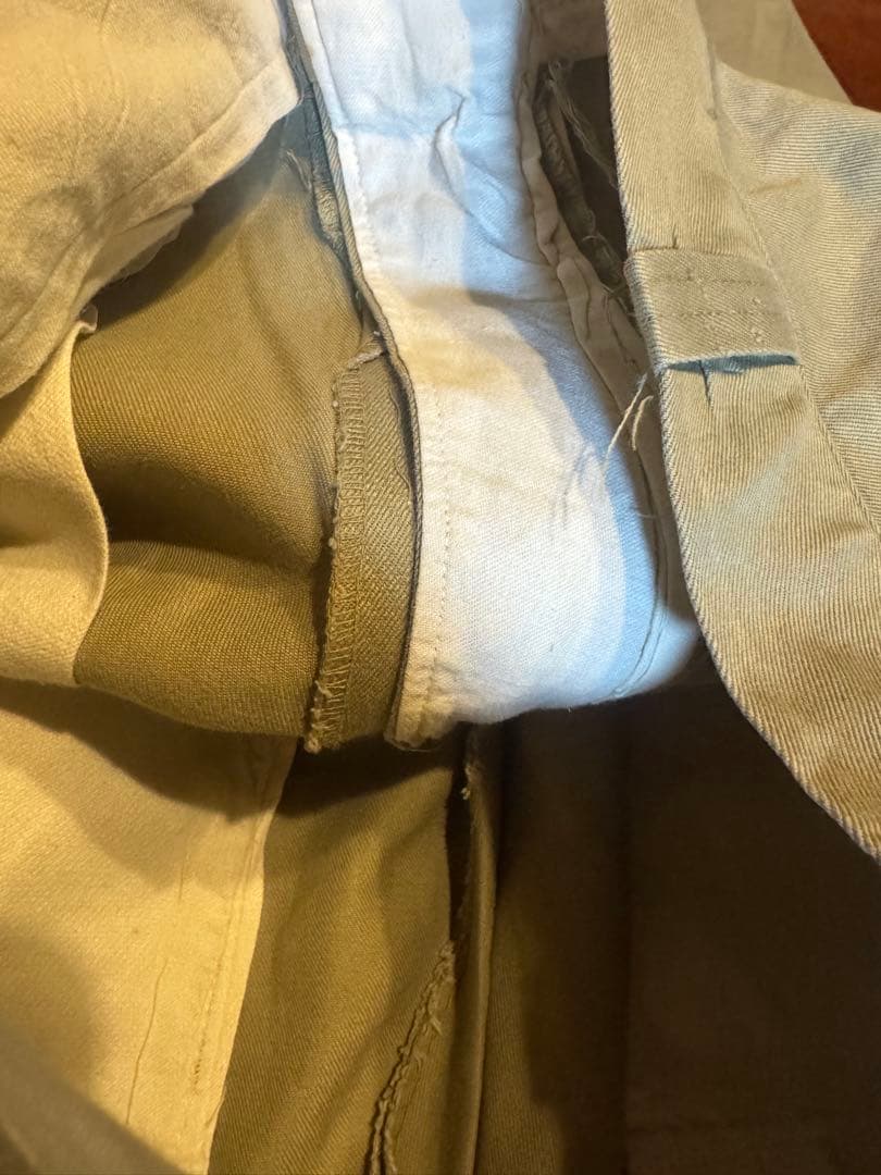 60'sビンテージUSARMY実物チノW31L31 かなり美品