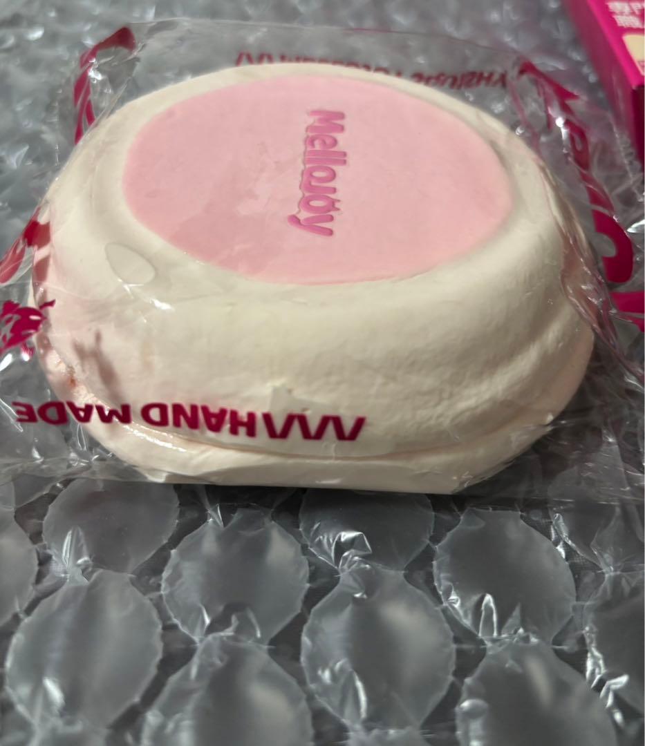 mellojoy スクイーズ スフレ ピンク バター