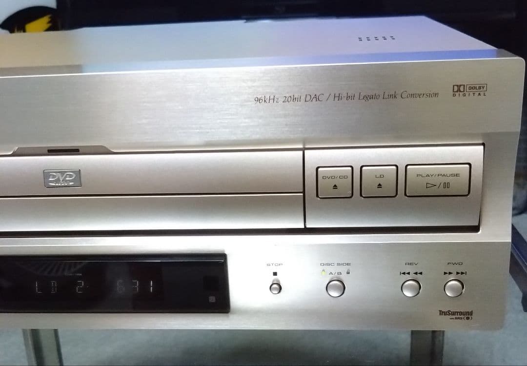 Pioneer 　DVL-909 DVD LDプレーヤー　レーザーディスク