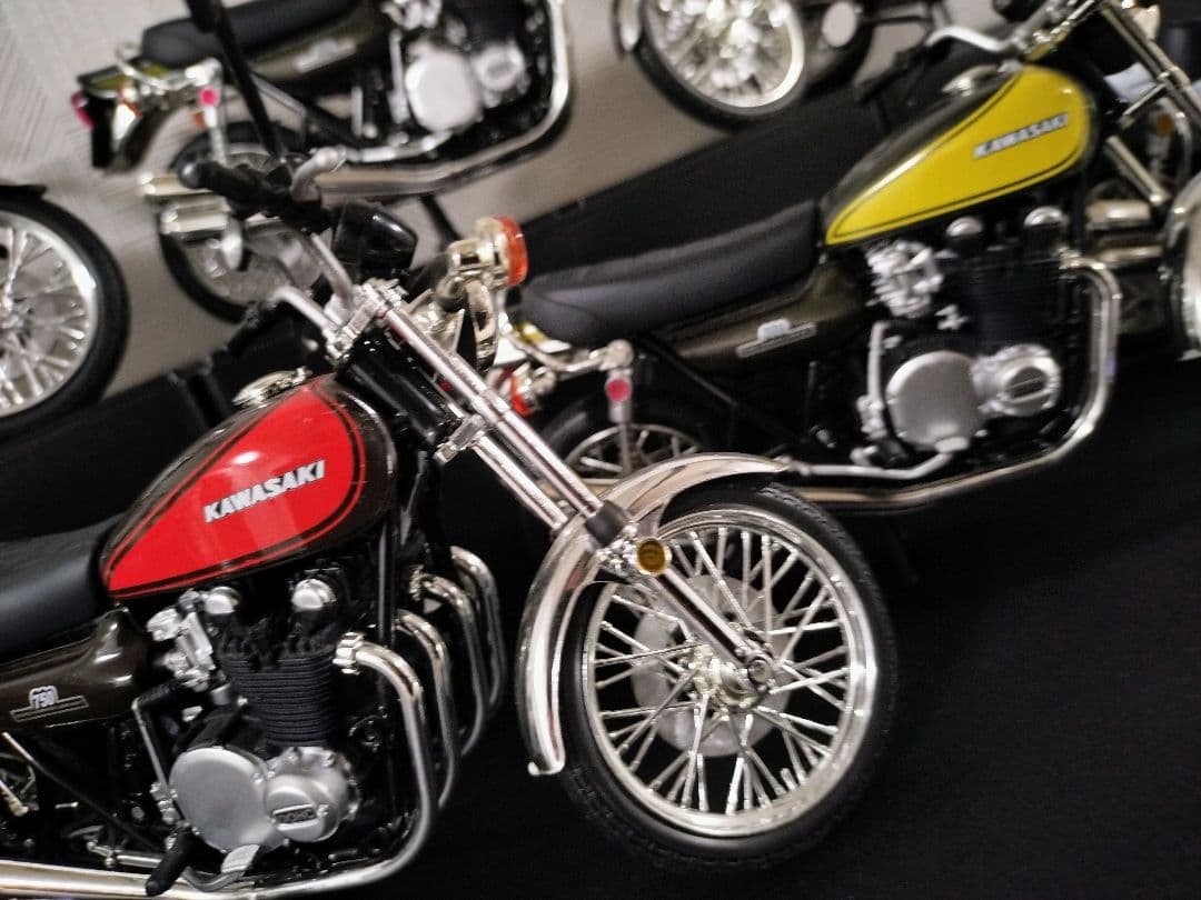 カワサキ Z1 Z2 火玉 黃玉 虎 玉虫 ポリス フルコンプ【希少品】9台S