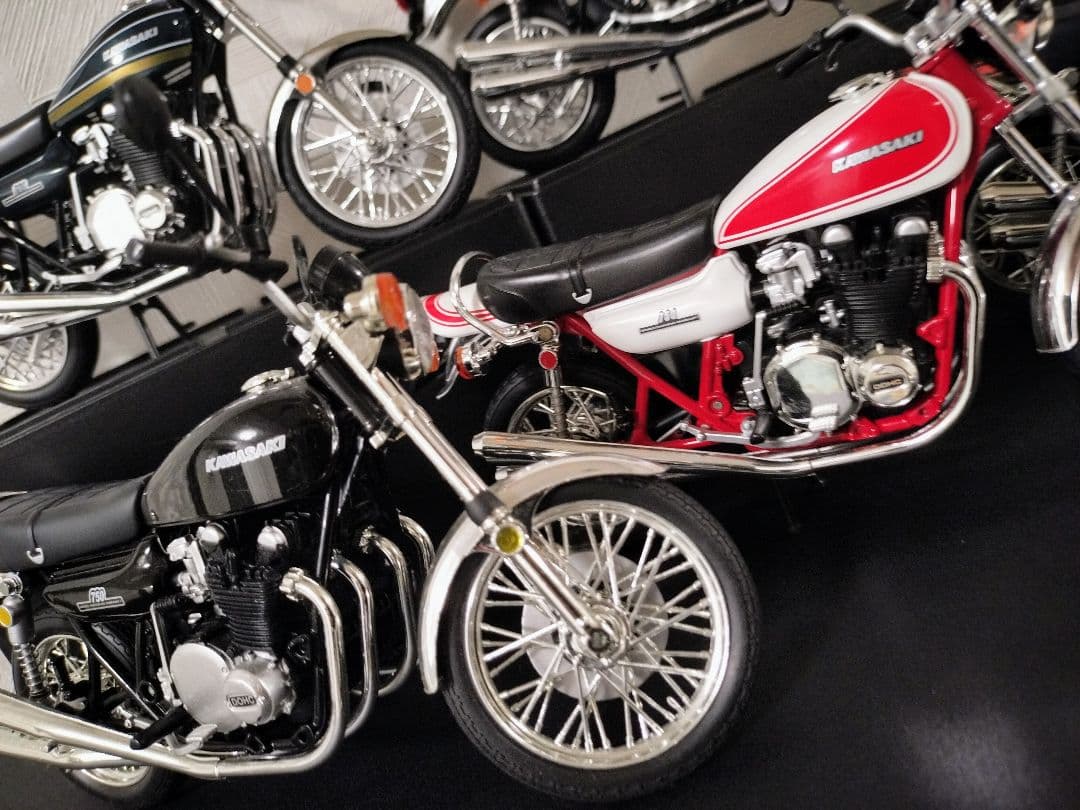 カワサキ Z1 Z2 火玉 黃玉 虎 玉虫 ポリス フルコンプ【希少品】9台S