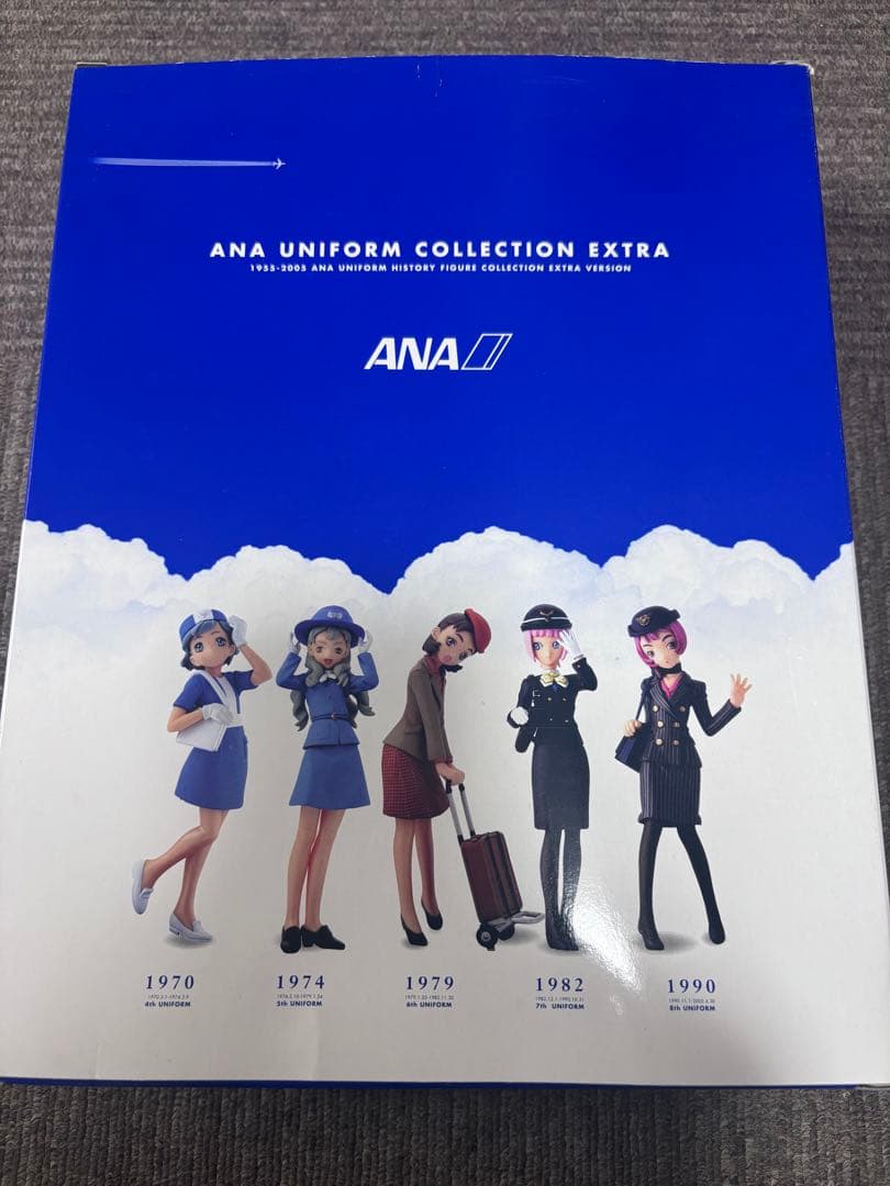 ANA ユニフォームコレクション EXTRA フィギュア5体セット　海洋堂