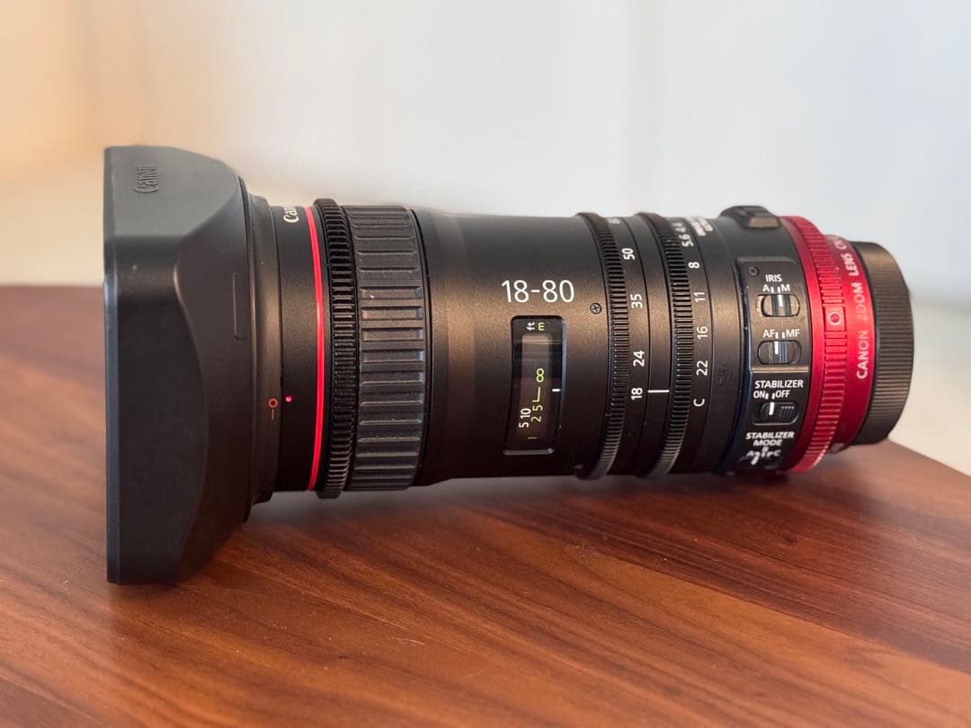 レンズ(ズーム) Canon CN-E18-80mm