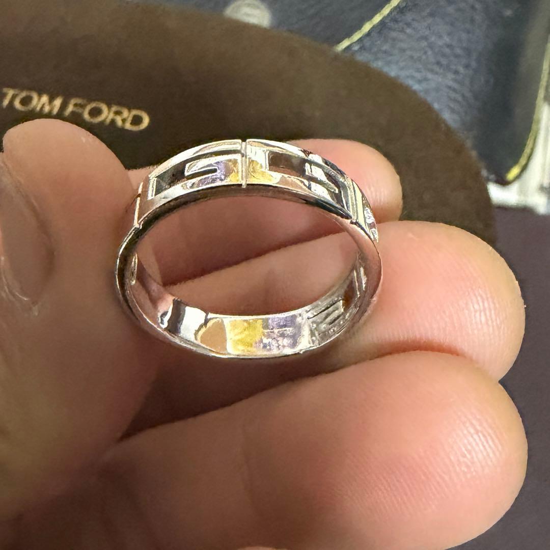 シルバーリング　25号　美品