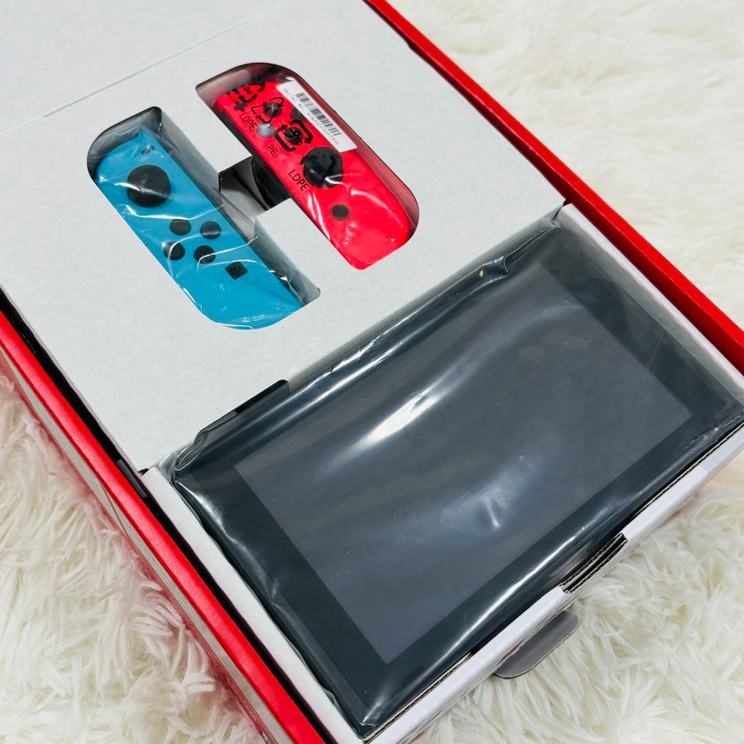 【新品未使用】Nintendo Switch 本体 青/赤