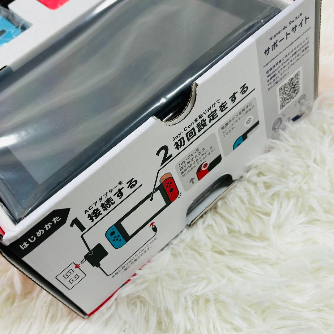 【新品未使用】Nintendo Switch 本体 青/赤