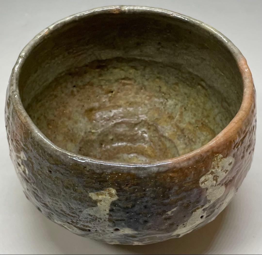 赤楽茶碗　在銘　作家作品　共箱　e1147a
