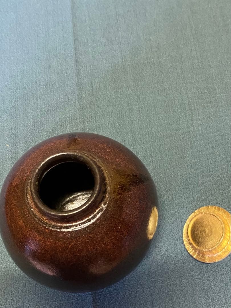 ⭐️本日限定⭐️茶道具/茶入 笹田有祥『模 珠光文琳』平安東山 唐物 大名物