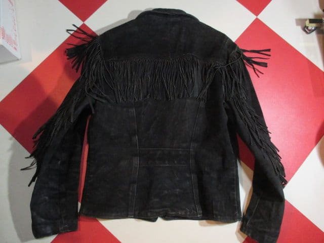 ヴィンテージ BRANDED GARMENTS フリンジスエードレザージャケット