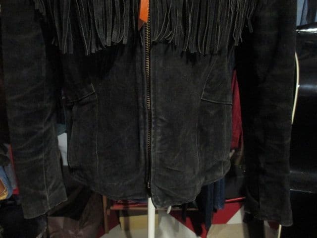 ヴィンテージ BRANDED GARMENTS フリンジスエードレザージャケット