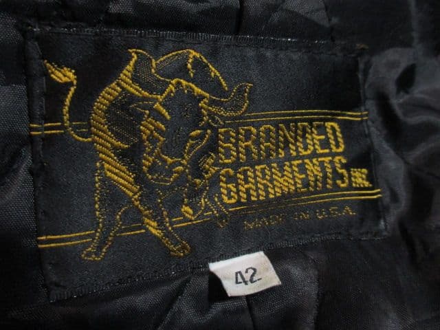 ヴィンテージ BRANDED GARMENTS フリンジスエードレザージャケット