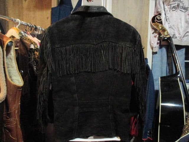 ヴィンテージ BRANDED GARMENTS フリンジスエードレザージャケット