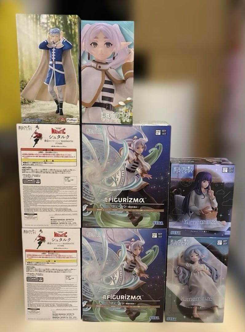 未開封 葬送のフリーレン プライズフィギュア まとめ売り 8点セット
