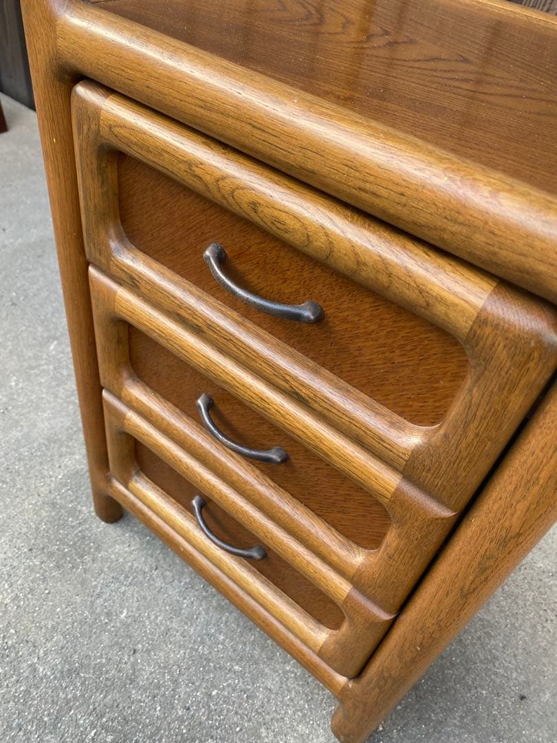 曙工芸　アケボノ　電話台　チェスト　収納引き出し　キャビネット　ヴィンテージ