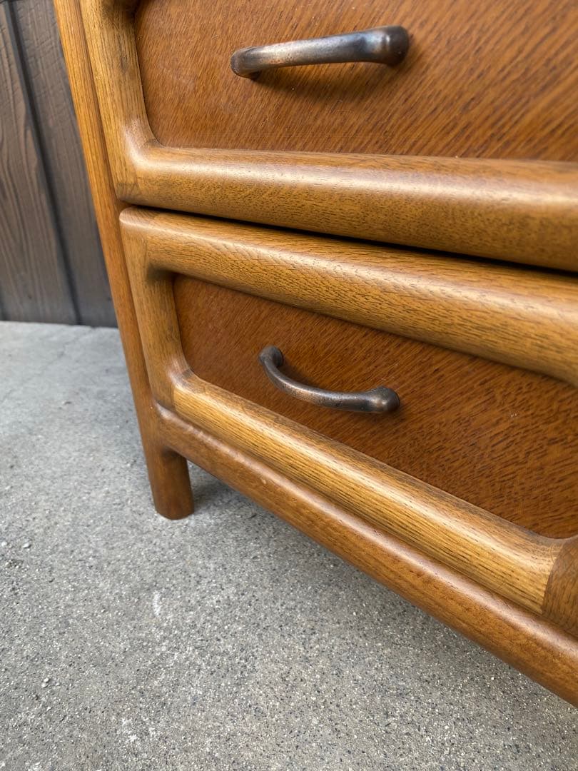 曙工芸　アケボノ　電話台　チェスト　収納引き出し　キャビネット　ヴィンテージ