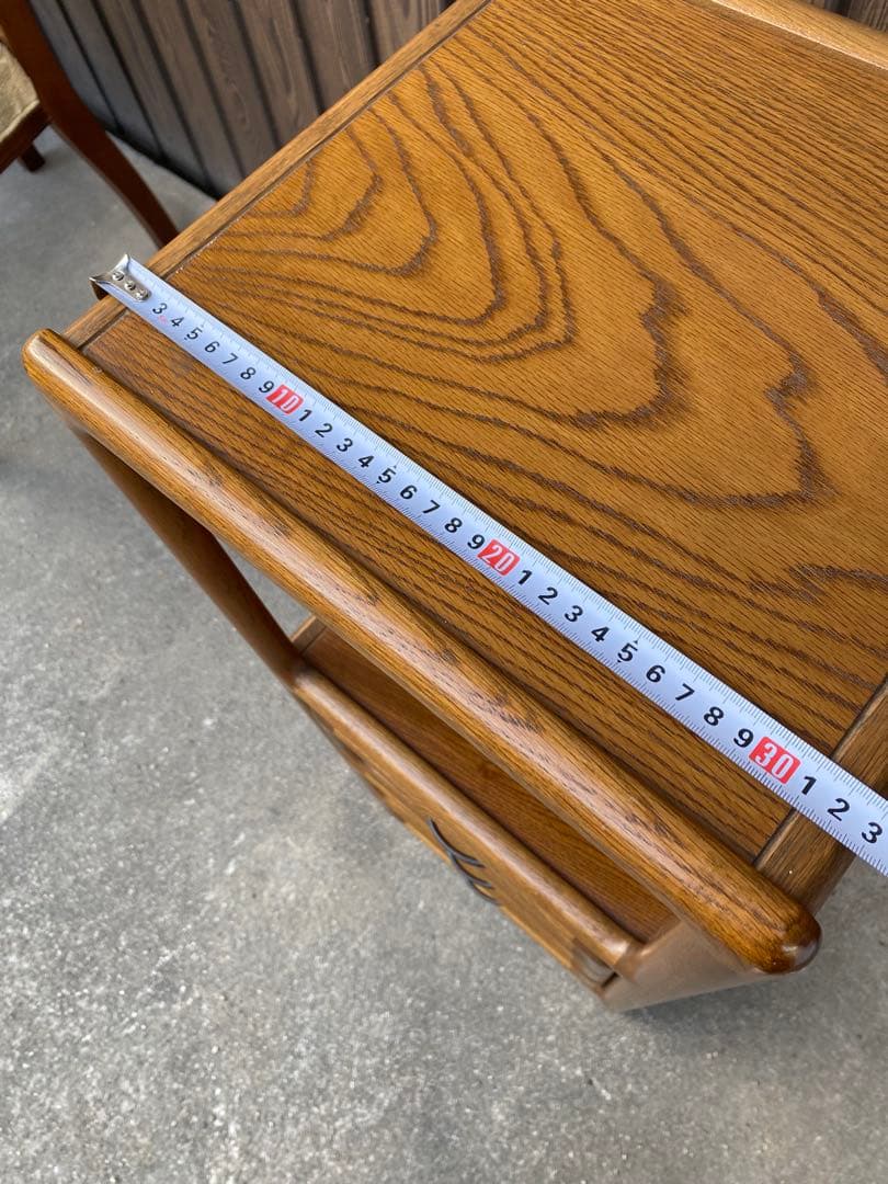 曙工芸　アケボノ　電話台　チェスト　収納引き出し　キャビネット　ヴィンテージ