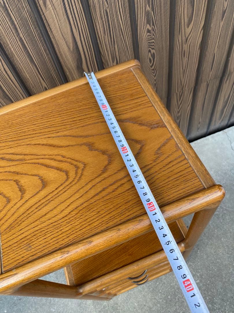 曙工芸　アケボノ　電話台　チェスト　収納引き出し　キャビネット　ヴィンテージ