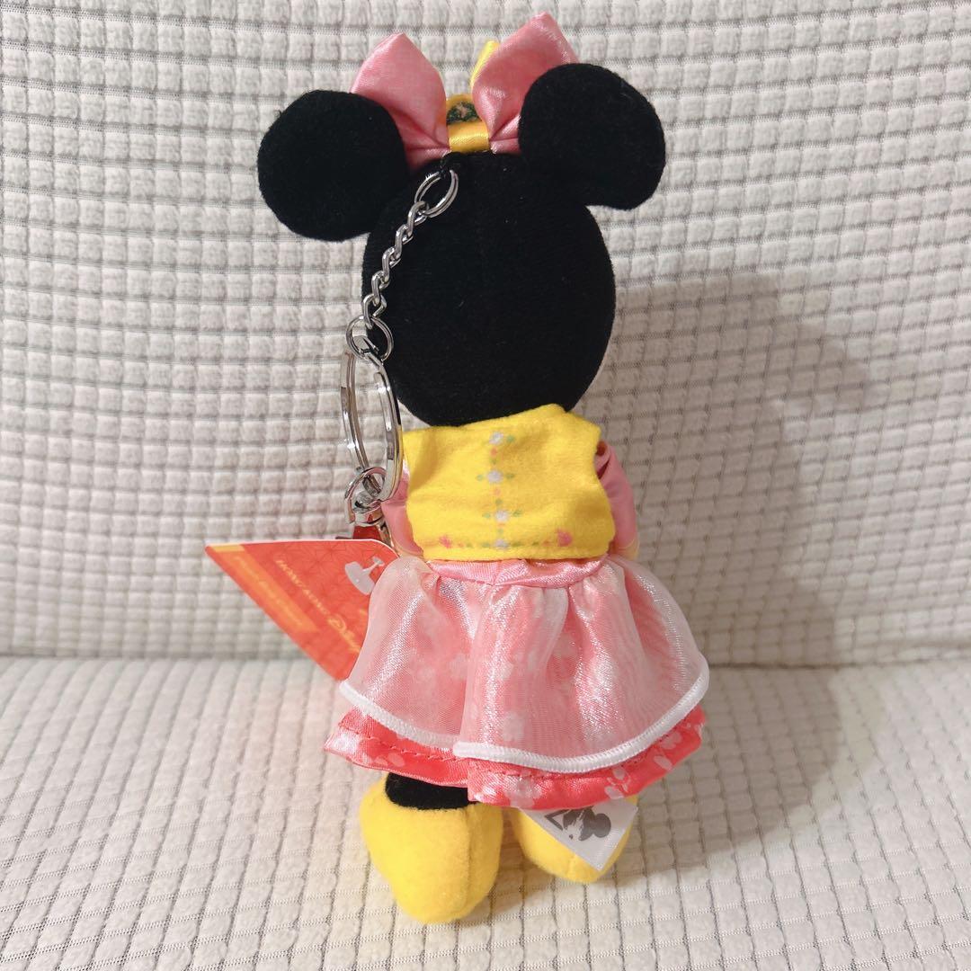 【新品】香港ディズニー 春節 ミッキー ミニー ぬいぐるみ バッグチャーム