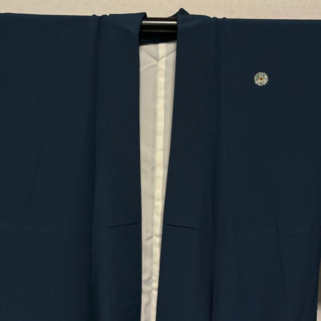 18日以降発送 D60訪問着 刺繍 正絹着物 袷 バチ衿 しつけ糸付未使用極美品