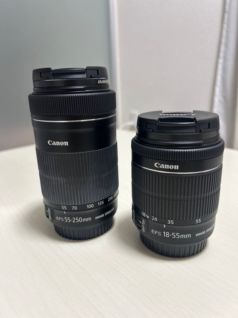 美品 【Canon EOS Kiss X8i ダブルレンズ】 Wi-Fi搭載