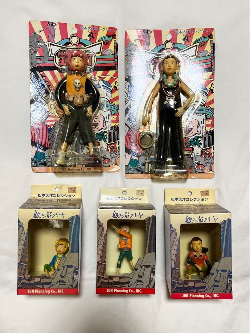 【未開封】松本大洋コレクション 鉄コン筋クリート シロ・クロ　5種セット