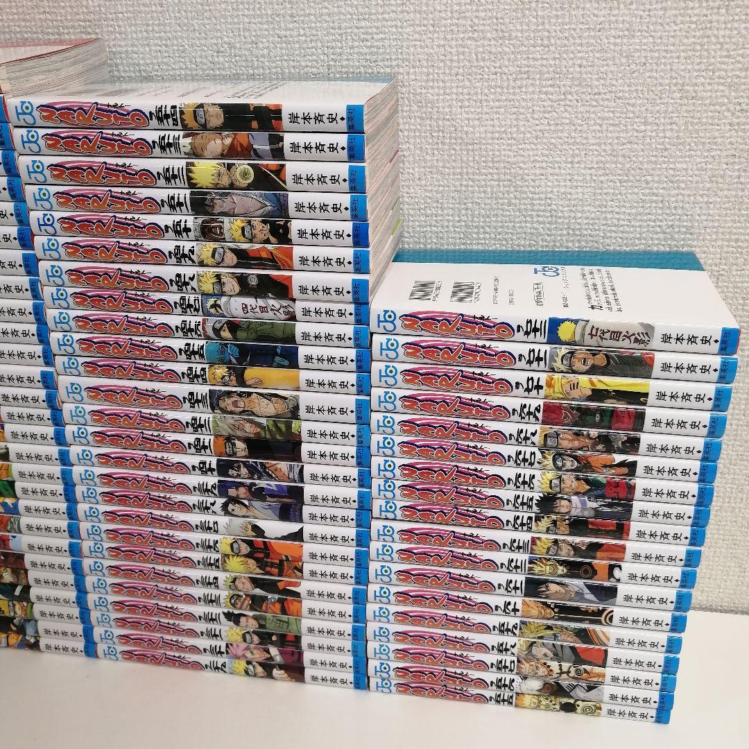 美品　新品購入　NARUTO　全巻　漫画　ナルト　全巻セット　全72巻