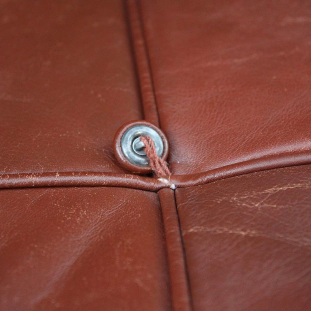 バルセロナチェア オットマン スツール 本革 レザー ブラウン リプロダクト