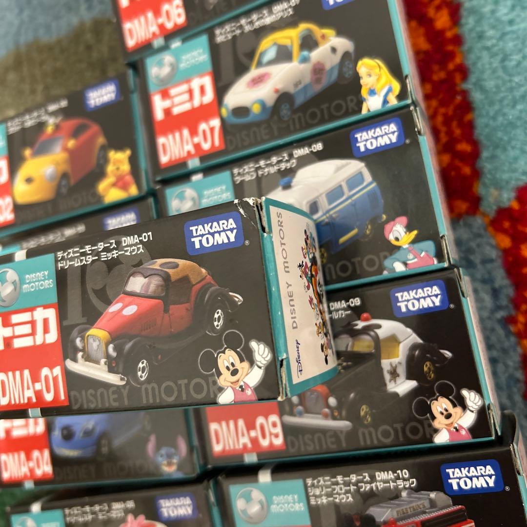 148 トミカ ディズニーモータース アジア限定　セット