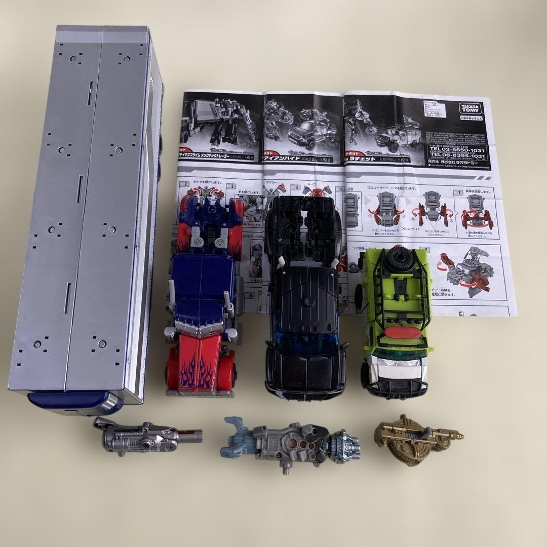 オートボット3点セット　トランスフォーマー　ダークサイドムーン　劇場版3作目