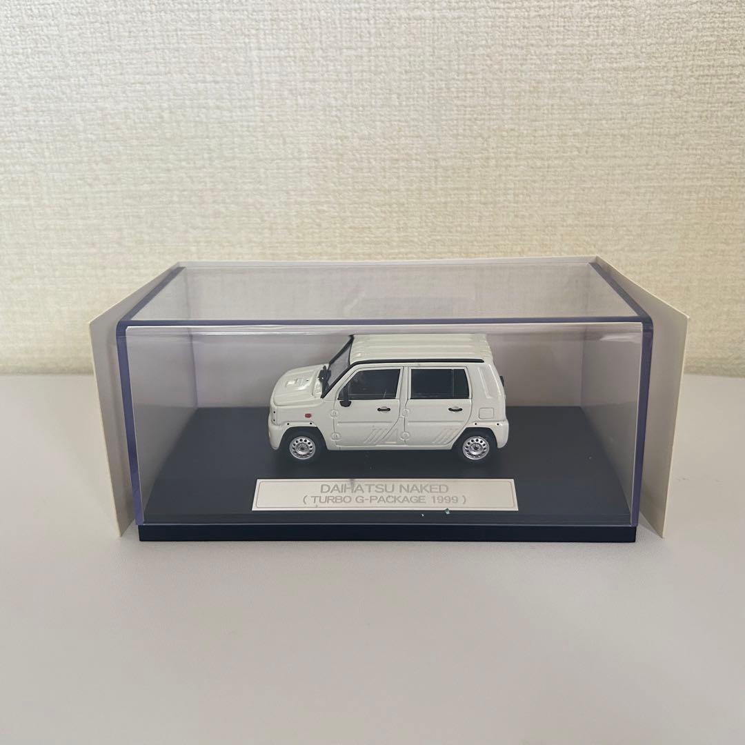 【未開封】 1/43 ダイハツ ネイキッド ターボG(1999) パールホワイト