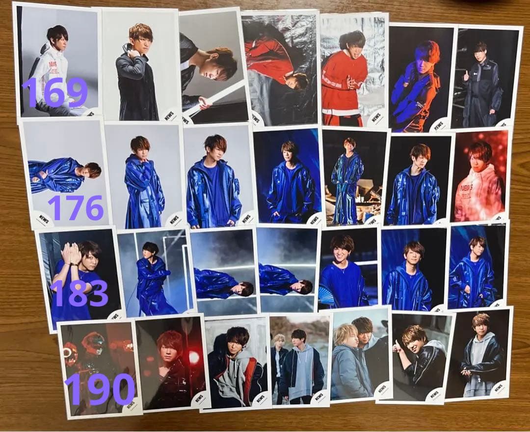 NEWS 小山慶一郎 公式写真 バラ売り可