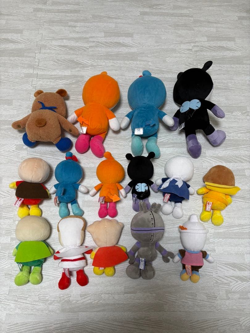 アンパンマン＆ジャンジャン ぬいぐるみ セット売り