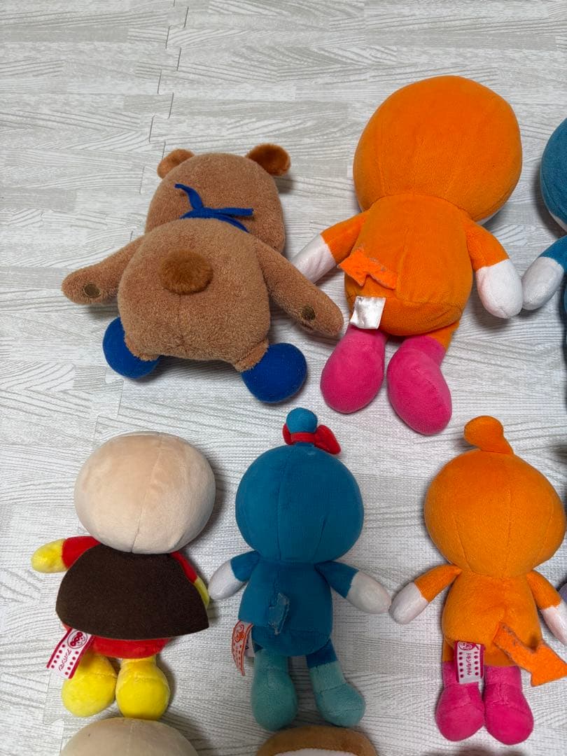 アンパンマン＆ジャンジャン ぬいぐるみ セット売り