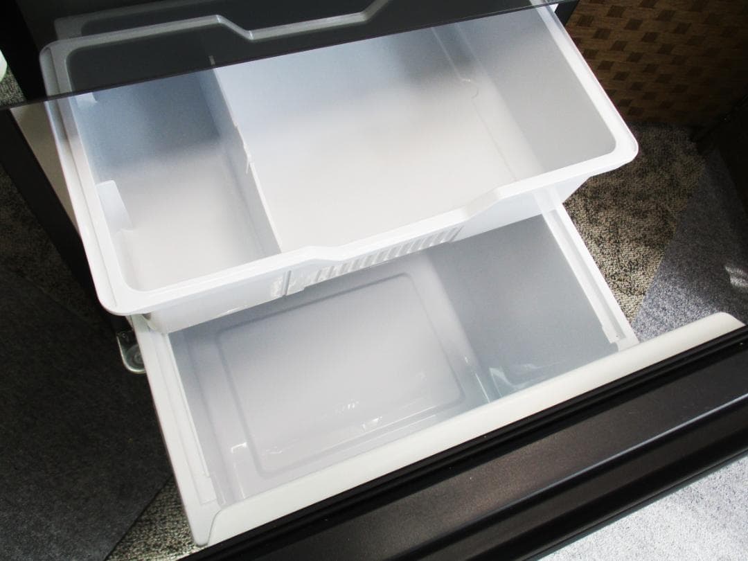 mitsusan専用 ハイセンス 冷蔵庫 ミラーブラック HR-G16AM