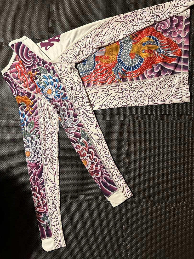 S-134様　山本 KID 狂蜂 ラッシュガード KRAZY BEE Mサイズ