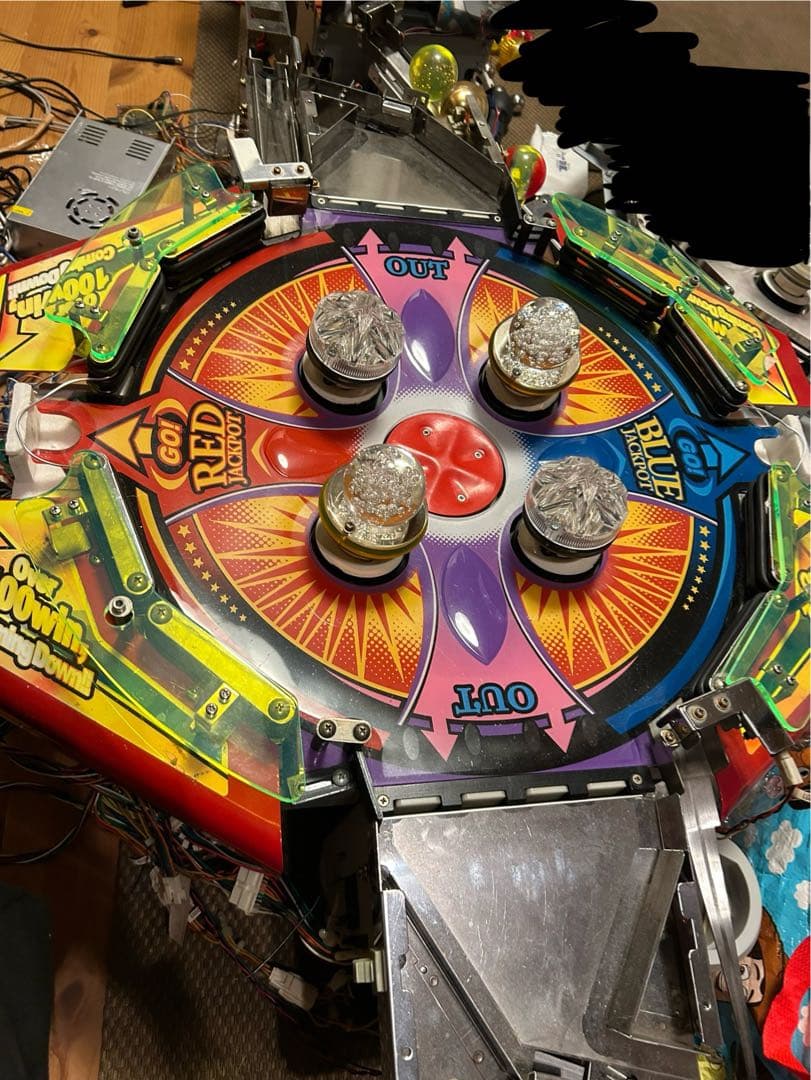 メダルゲーム スピンフィーバー センター抽選機