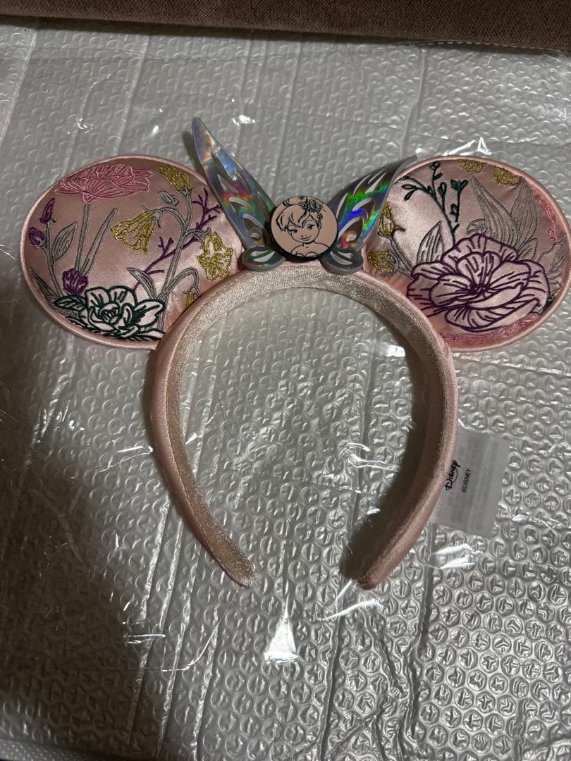 パリ限定　海外ディズニー　カチューシャ　ティンカーベル