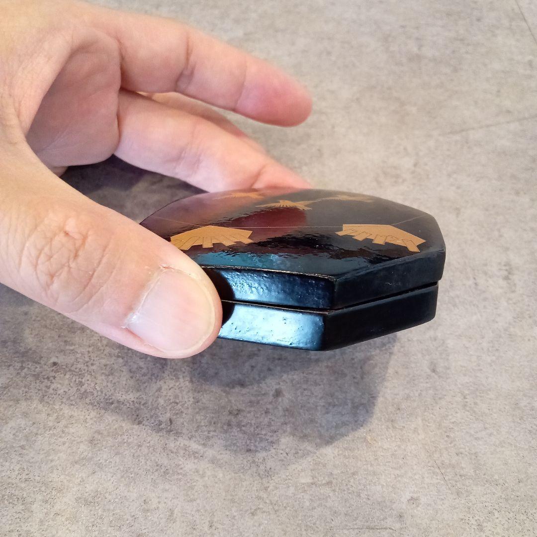 道場宗廣 鳴子 八角 香合 9月 10月 秋