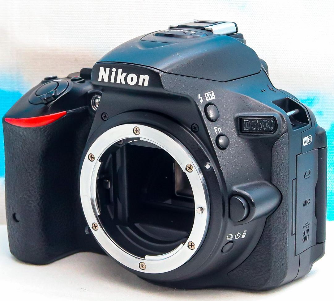 ニコン Nikon D5500⭐️スマホ転送機能付⭐️超高画質2416万画素