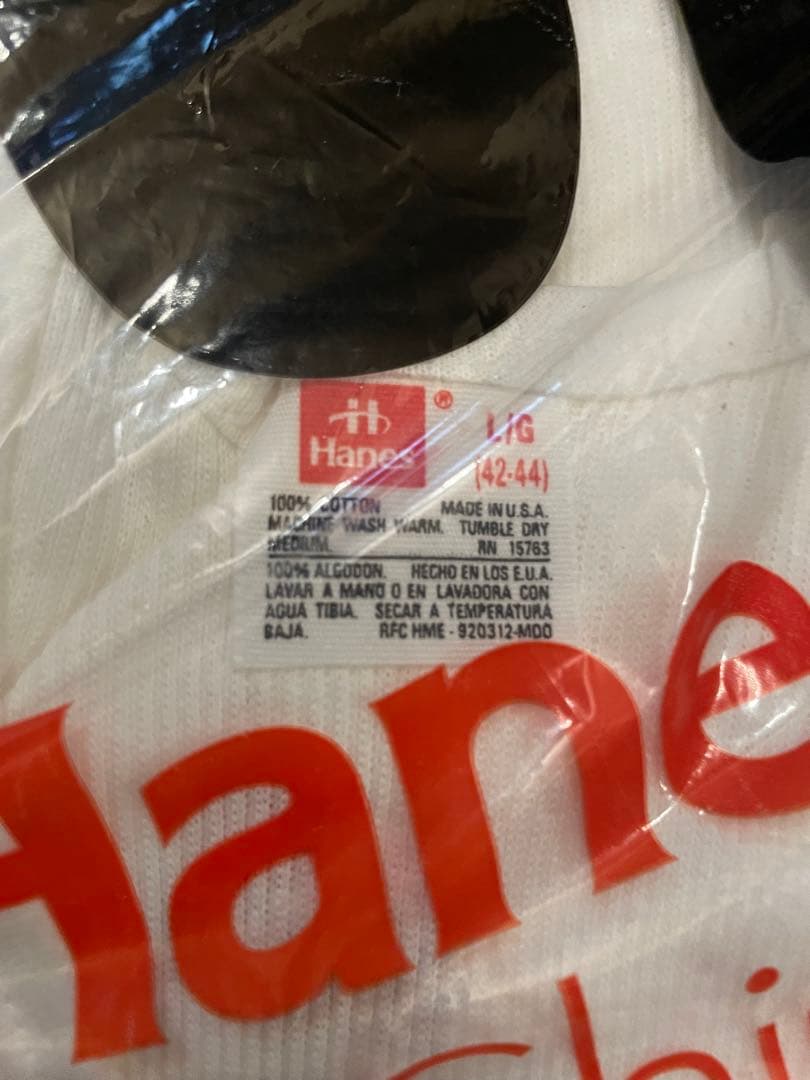Hanes ヘインズ Large タンクトップ 3枚セット 1992年