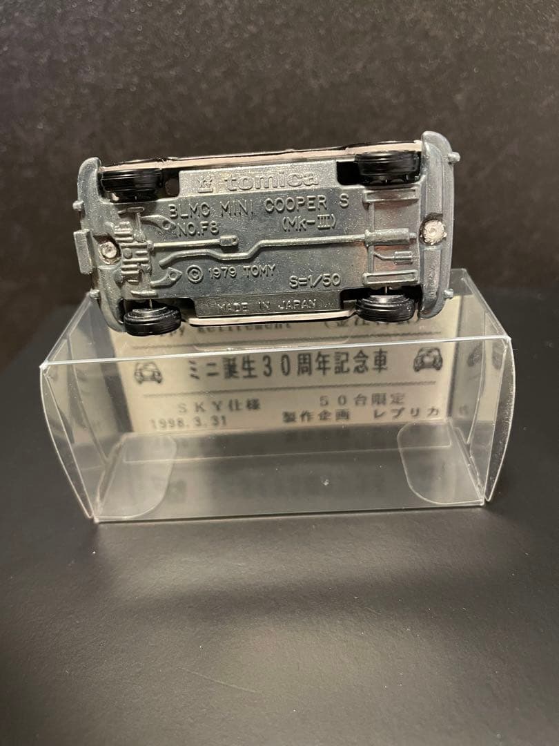 トミカ　ミニクーパー　金江記念　レプリカ特注SKY