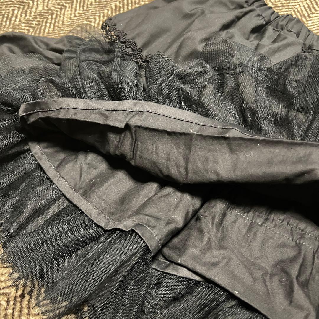 美品 black peace now フリルスカート アシンメトリー