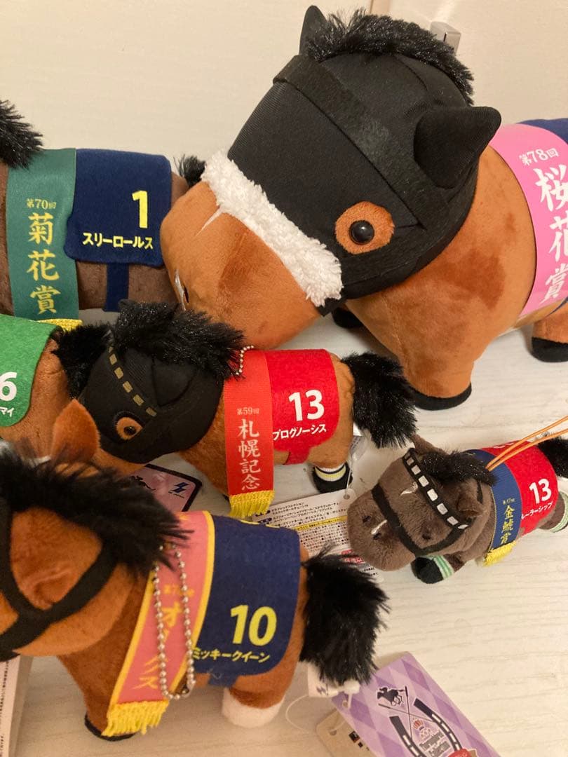 サラブレッドコレクション　競馬ぬいぐるみ豪華9頭セット即購入OK